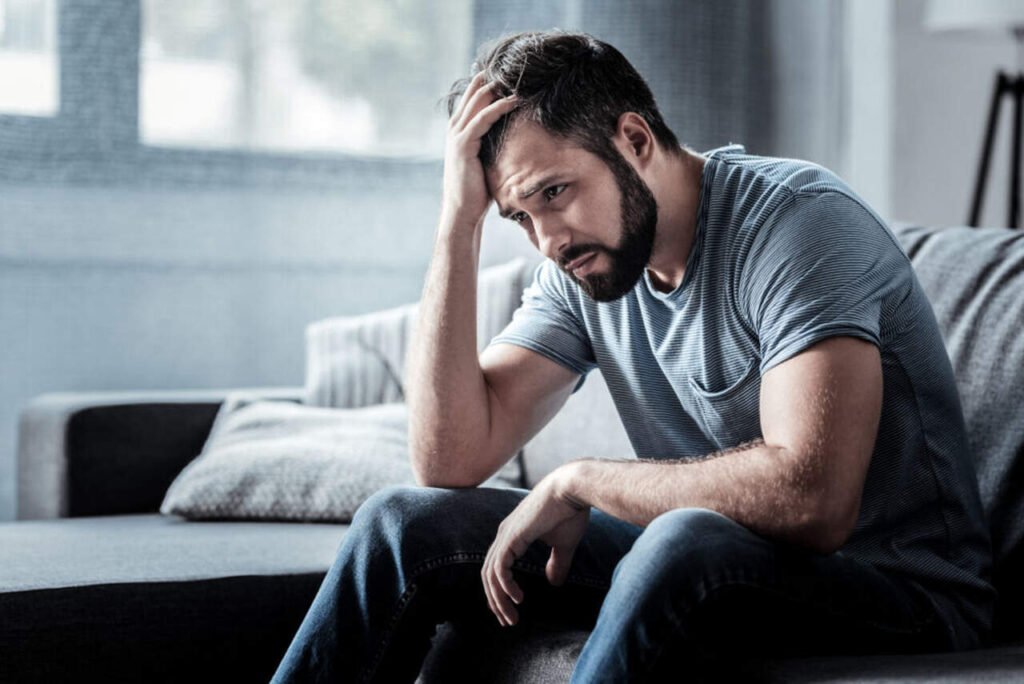 sintomas depressão masculina